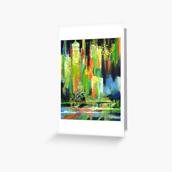 City mood Greeting Card
