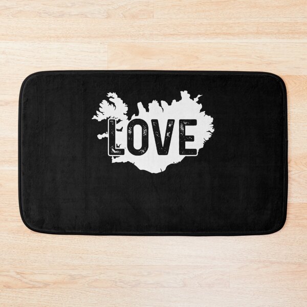Item preview, Iceland Map Love designed and sold by 4tomic.