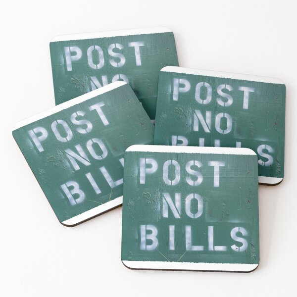 Item preview, post no bills designed and sold by Val Goretsky.