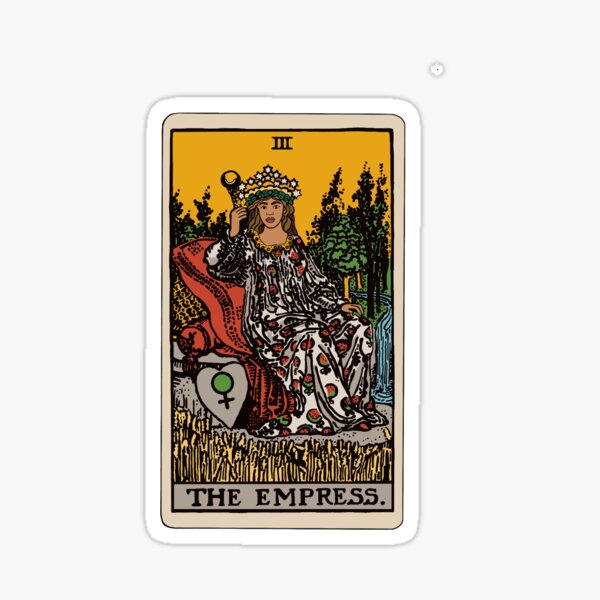 Tarot Hand' Sticker by holykrak  The moon tarot card, Tarot cards