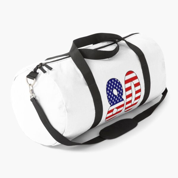 Item preview, Number 80 with USA flag on the background designed and sold by AllShirts21.
