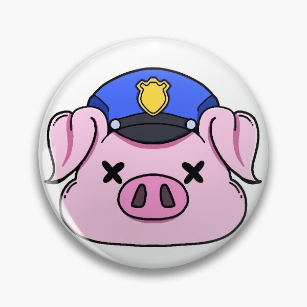 Item preview, Officer Piggy  designed and sold by DarrenDobson.