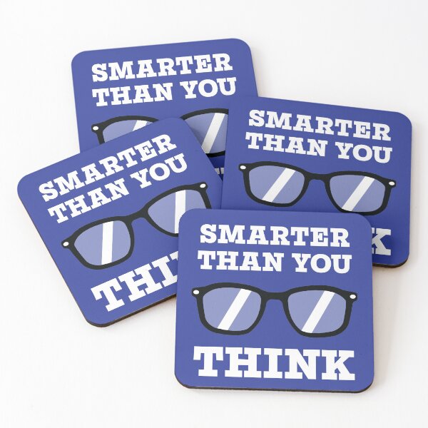 Item preview, Smarter Than You Think designed and sold by WillyV Designs.