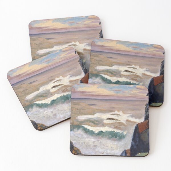 Item preview, Fujishima Takeji - Breaking Waves at Daio Misaki designed and sold by Impressionist Masters.