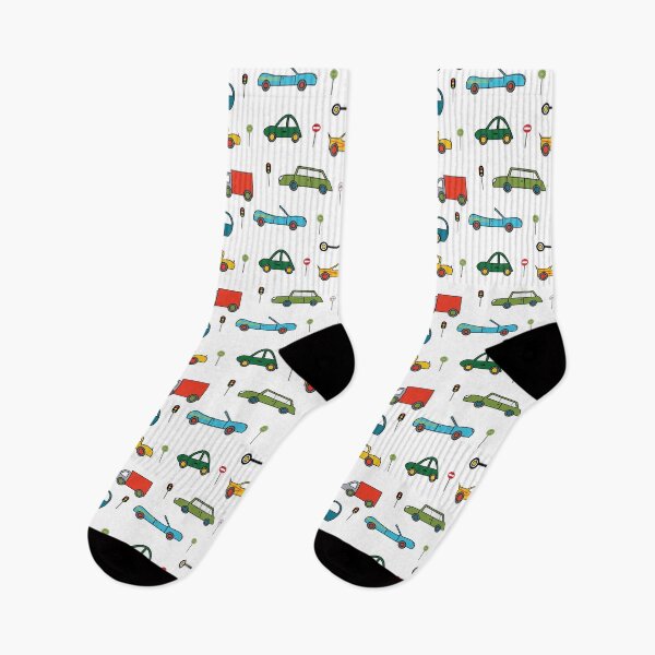 Item preview, Cars, trucks and vans transport print designed and sold by shadowbright.