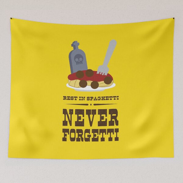 Item preview, Rest In Spaghetti designed and sold by WillyV Designs.