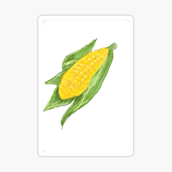 Pegatinas: Cartoon Corn | Redbubble