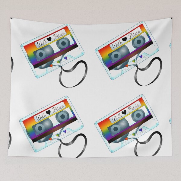 Item preview, Gay Pride Cassette Tape designed and sold by MetallicWings15.