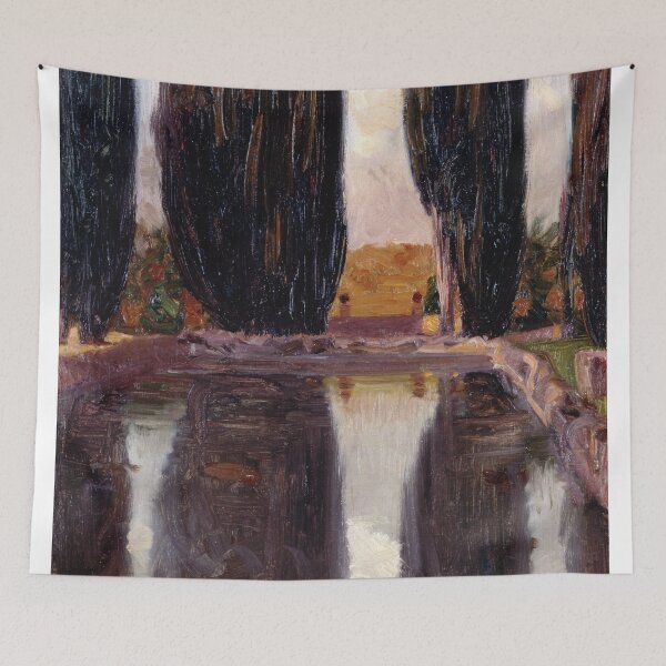 Item preview, Fujishima Takeji - Cypresses designed and sold by Impressionist Masters.
