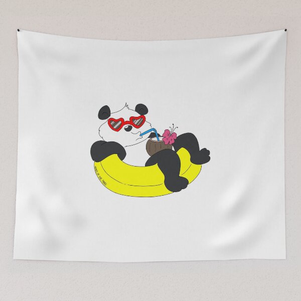 Item preview, Chilling - Funny panda designed and sold by BandOfThePand.