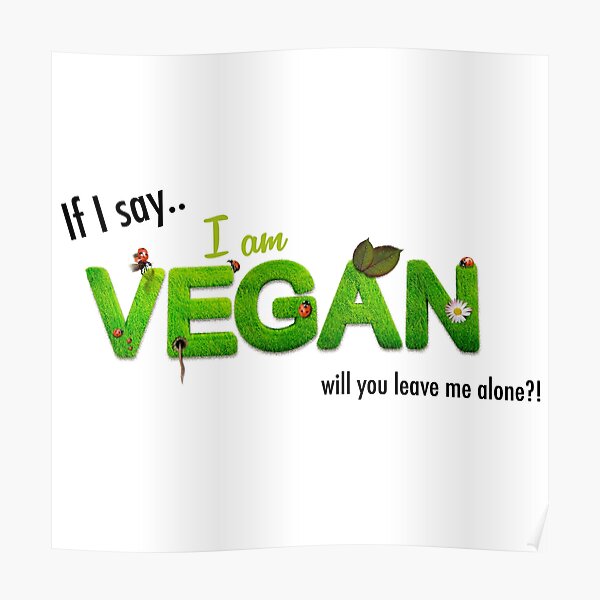 Anti Vegan Posters 