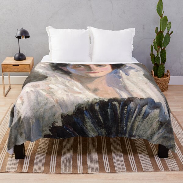 Item preview, Fujishima Takeji - Black Fan designed and sold by Impressionist Masters.