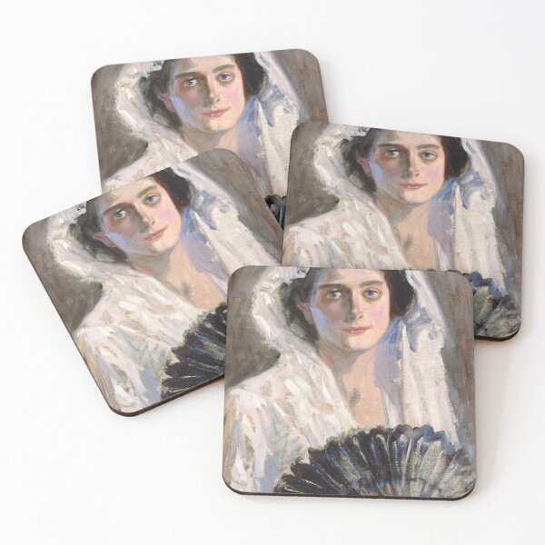 Item preview, Fujishima Takeji - Black Fan designed and sold by Impressionist Masters.
