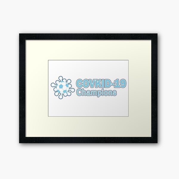 CovKid-19 Champions Framed Art Print