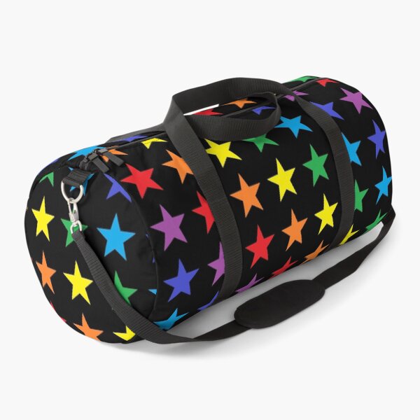 Item preview, Rainbow Stars Black  designed and sold by lornakay.
