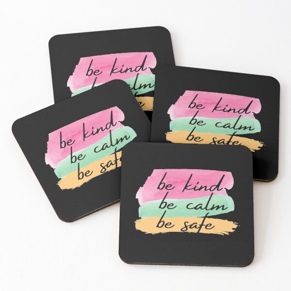Item preview, Be Kind Be Calm Be Safe designed and sold by The Little Wood Cottage.