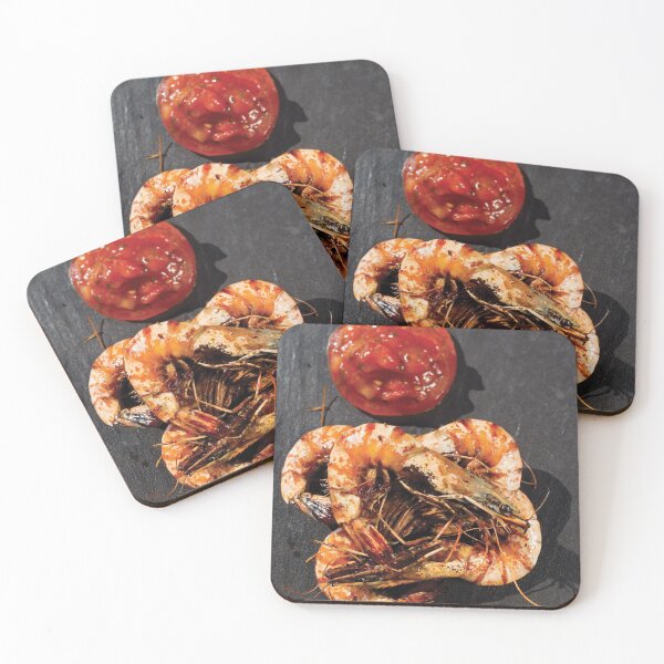 Item preview, BBQ Grilled Prawns designed and sold by Benjamin Bartlett.