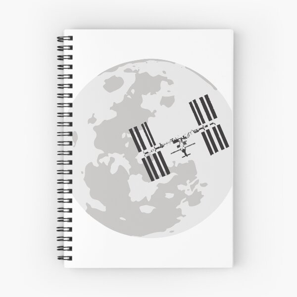 Item preview, ISS and the Moon designed and sold by elmindo.