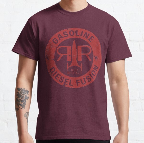 Red Rocket Logo Damaged Classic T-Shirt