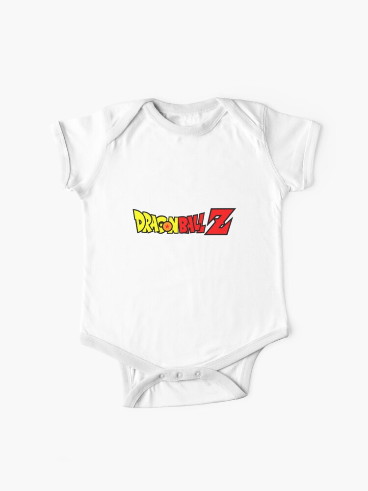 Super Dragonball Z Logo Merch Baby One Piece By Sharpton99 Redbubble