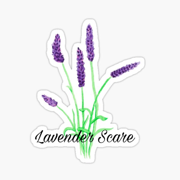 Lavender Scare LGBT sticker Sticker