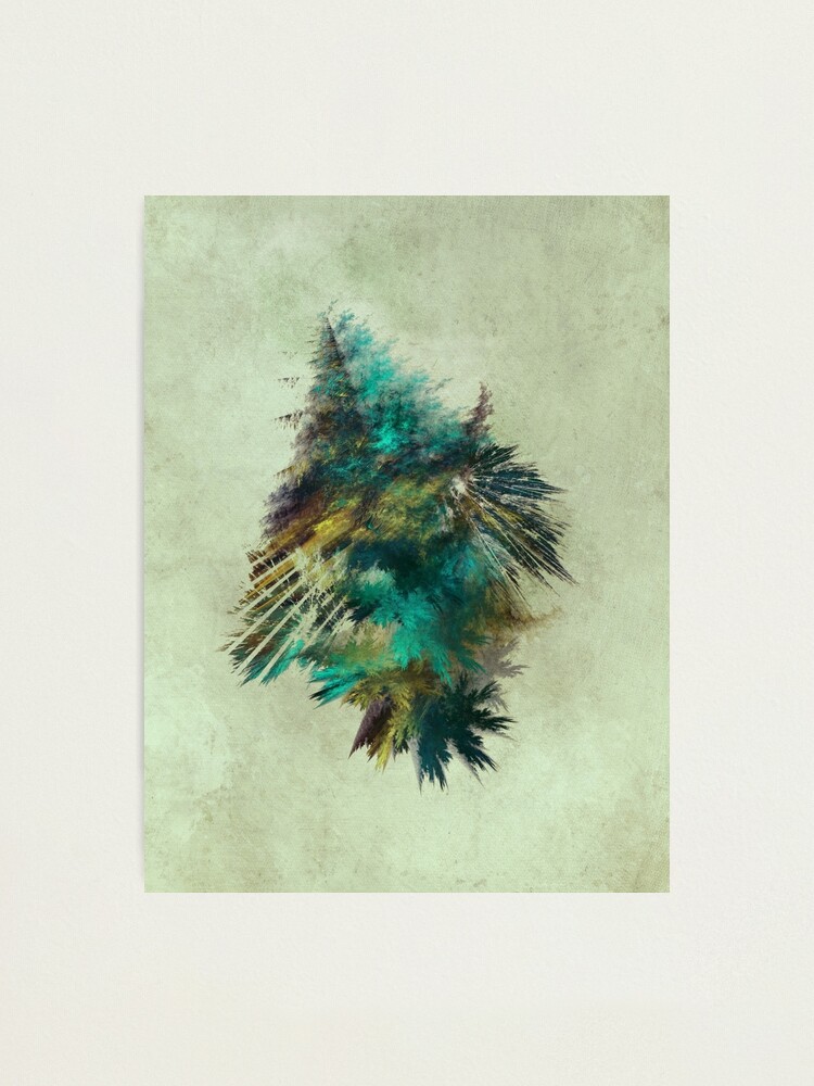 Alternate view of Tree - Fractal Art Photographic Print