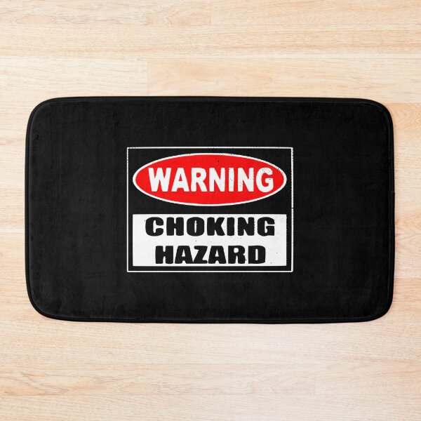 Item preview, Choking Hazard Sign Design designed and sold by KoolMoDee.