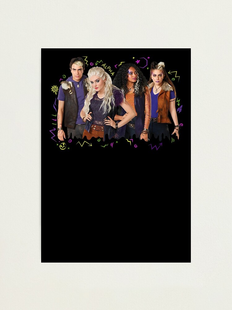 Channel Zombies 2 Addison And Werewolves Photographic Print By Mcchristianwilf Redbubble