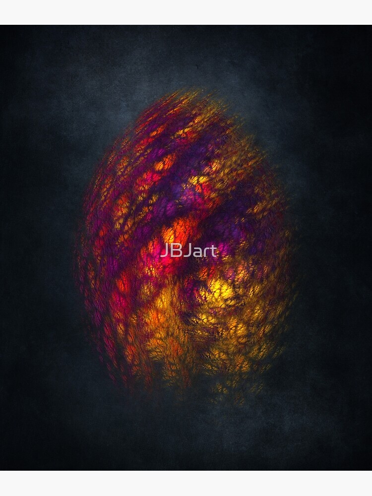 Dragon Egg Fractal Art by JBJart