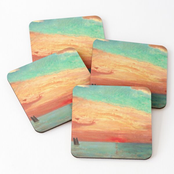Item preview, Fujishima Takeji - Sunrise over the Eastern Sea designed and sold by Impressionist Masters.