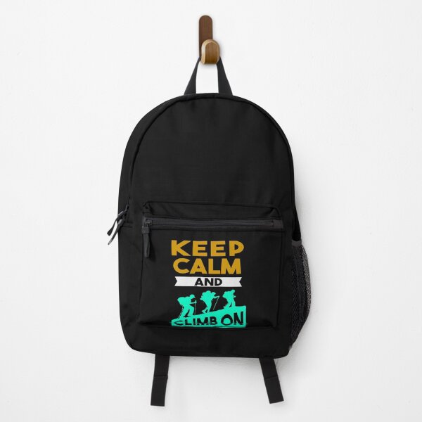 Item preview, Keep Calm and Climb on Mountaineer Mountain designed and sold by losttribe.