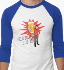 Beer Me Up Scotty Men's Baseball ¾ T-Shirt