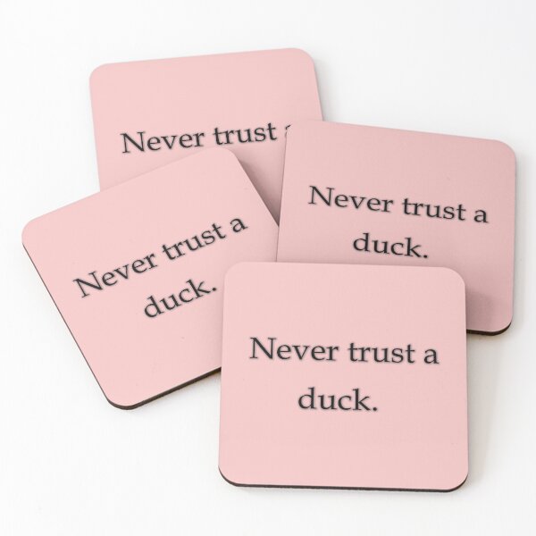 Item preview, Never trust a duck designed and sold by ordinarysummer.
