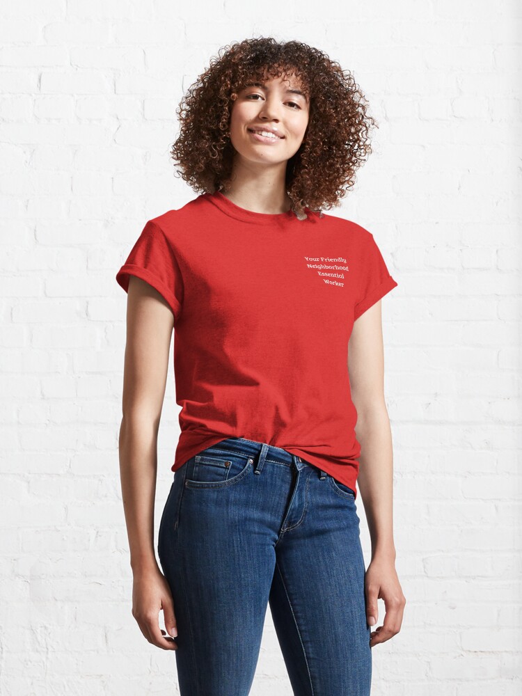 essential worker t shirt design