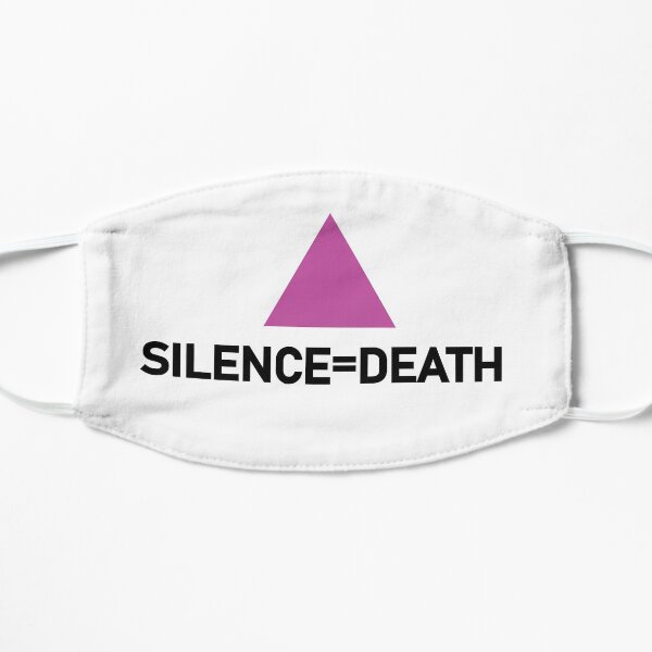 Silence=death Flat Mask