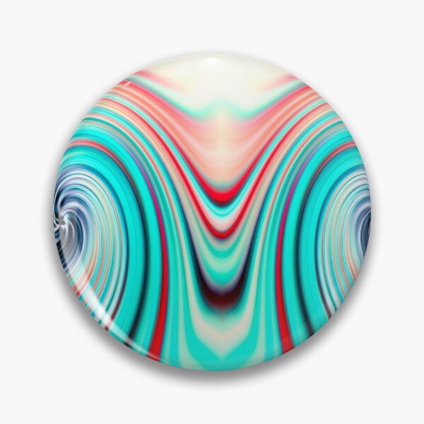 Item preview, Colour Cocaine Twirl Turquoise and Red designed and sold by FOLK ART FUSION.
