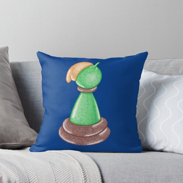 Item preview, Chess pawn design balloon twisting pointillism painting designed and sold by MitoP.