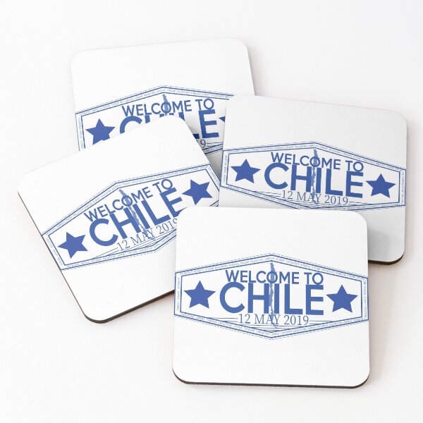 Item preview, Chile Passport Arrival Stamp designed and sold by avionbubble.