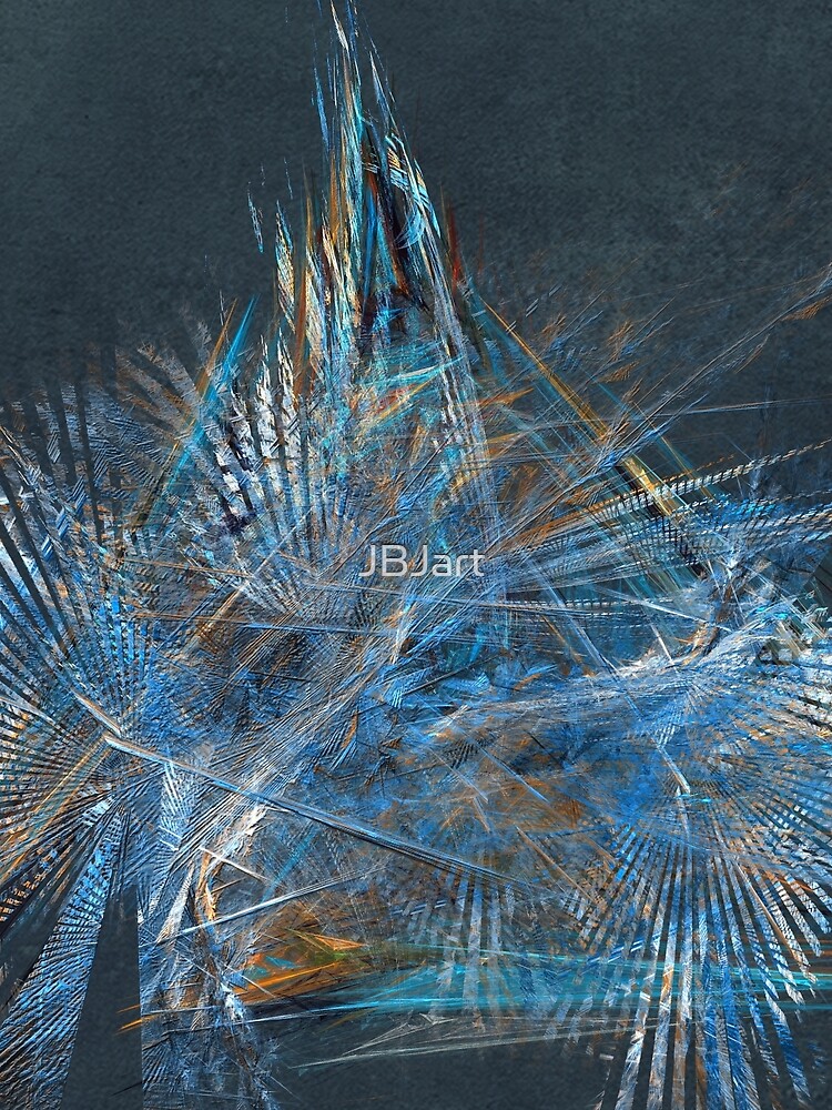 Freedom Fractal Abstract Art by JBJart