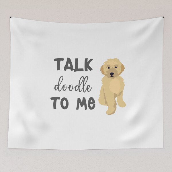 Item preview, Talk doodle to me designed and sold by Nidd And Rigg.