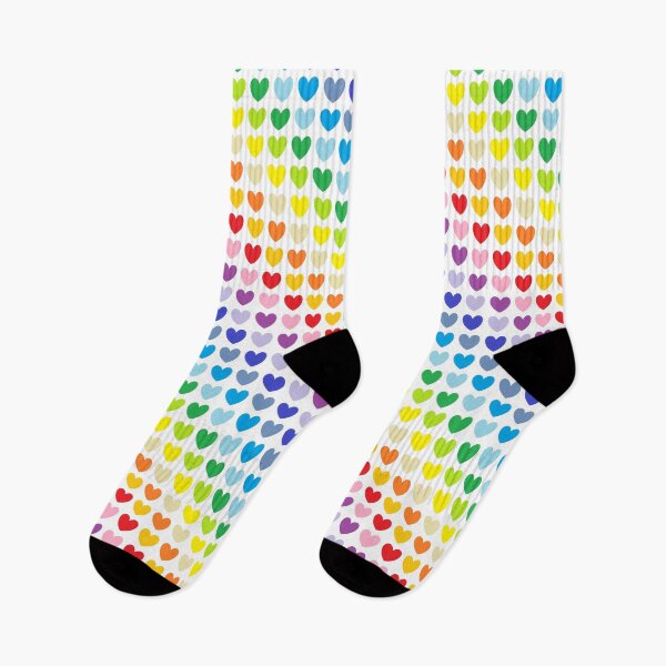 Item preview, Broader Spectrum Rainbow Hearts  designed and sold by lornakay.