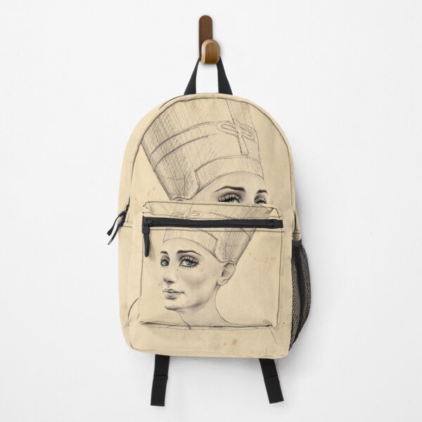 Item preview, Ancient Egypt Queen Nefertiti Portrait Sketch Drawing designed and sold by edrawings38.