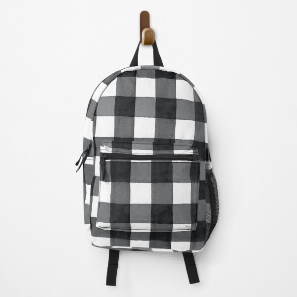 Item preview, Buffalo Plaid Black and White designed and sold by Lynnea Washburn.