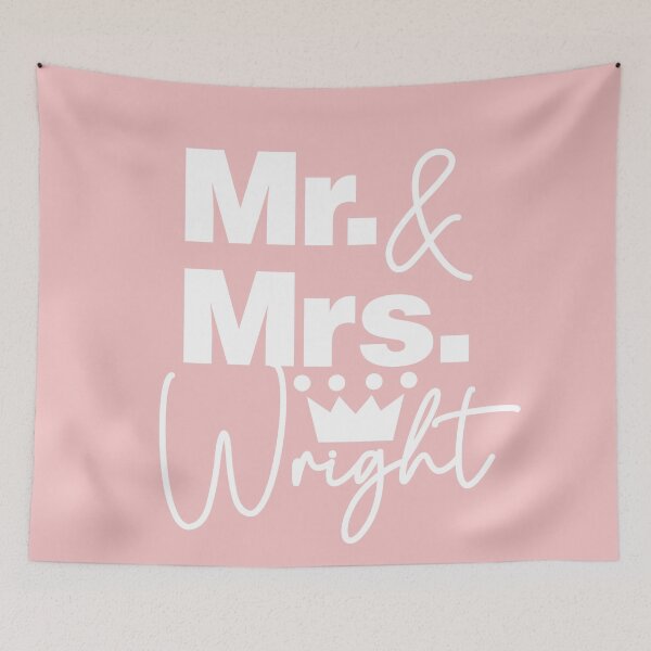 Item preview, We are Mr and Mrs Wright Lovely Family designed and sold by HelloFromAja.