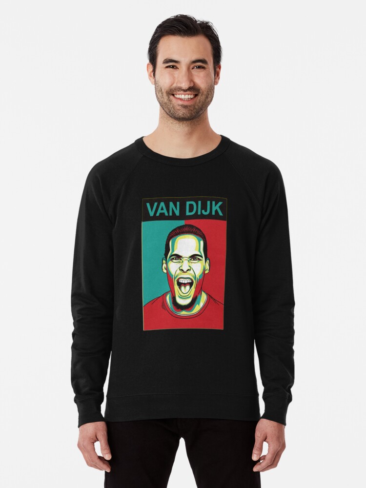 LFC Virgil Van Dijk Hope Style T-Shirt, Liverpool FC Colors, - Football Shirt" Lightweight Sweatshirt for Sale by MunimAli | Redbubble