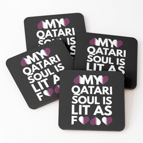 Item preview, My Qatari Soul is Lit AF designed and sold by HelloFromAja.
