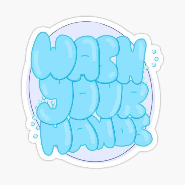 Wash your hands Sticker