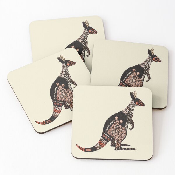 Item preview, kangaroo designed and sold by Anowi.
