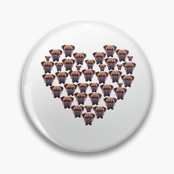 Item preview, boxer dog heart gift designed and sold by alaechamlal.