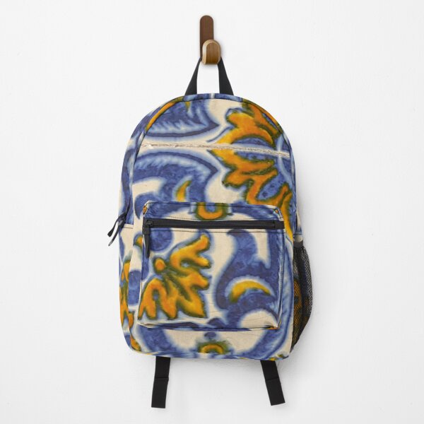 Item preview, Blue and yellow tiles Portugal style designed and sold by OakendOriginals.